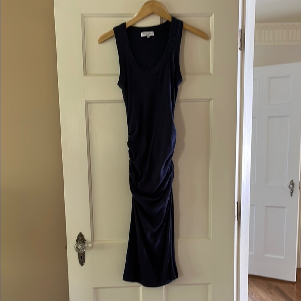 Michael Star Navy Sleeveless Dress